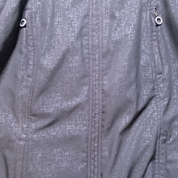 Calvin Klein Detachable Hood Water Resistant Breathable Jacket Sz 1X Black NWT - Picture 4 of 8